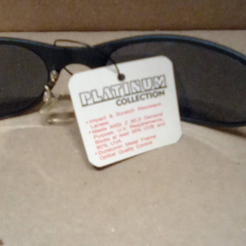 Platinum Black Sunglasses